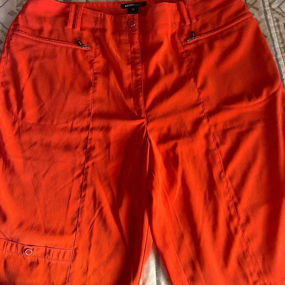 Bright Orange Women's Pants